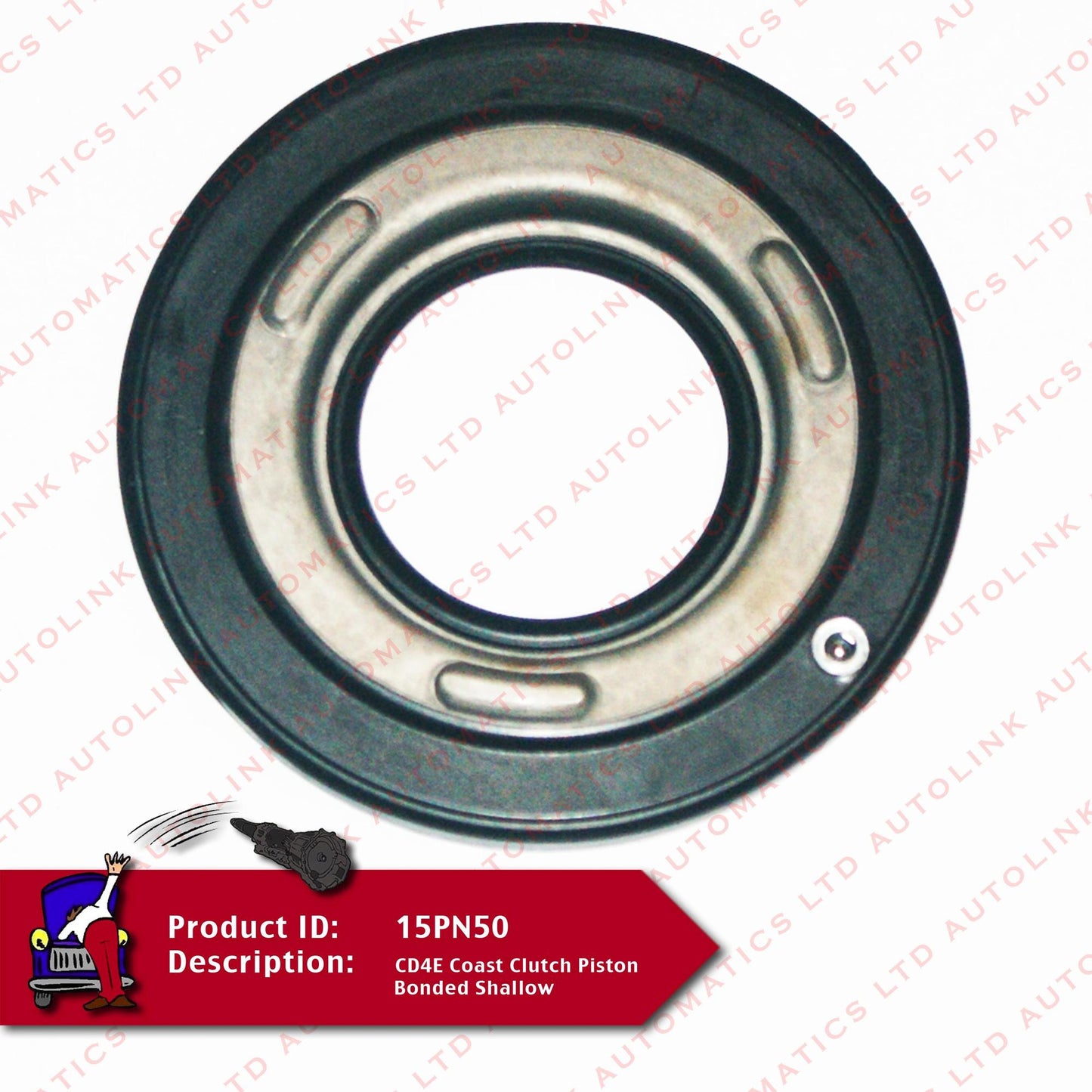 CD4E Coast Clutch Piston Bonded Shallow