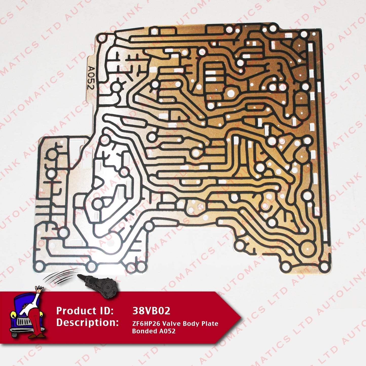 ZF6HP26 Valve Body Plate Bonded A052