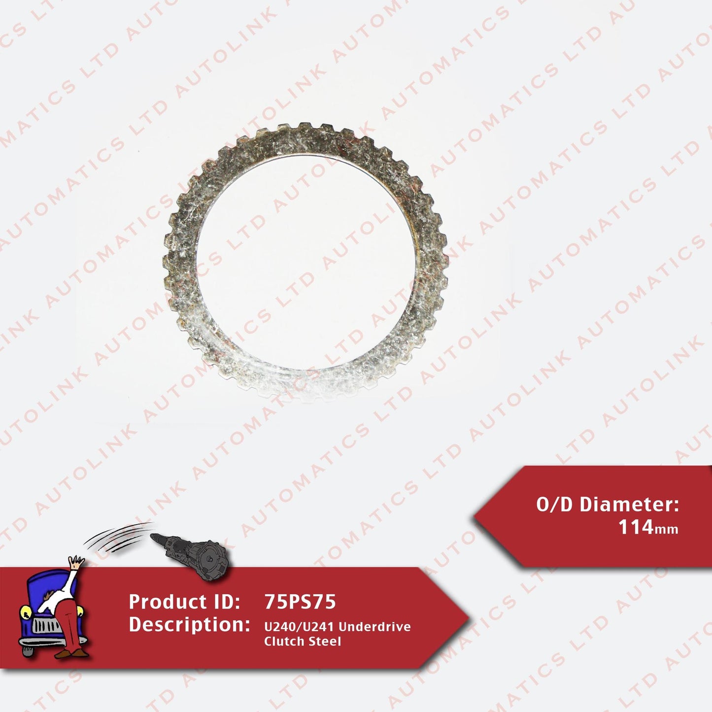 U240/U241 Underdrive Clutch Steel