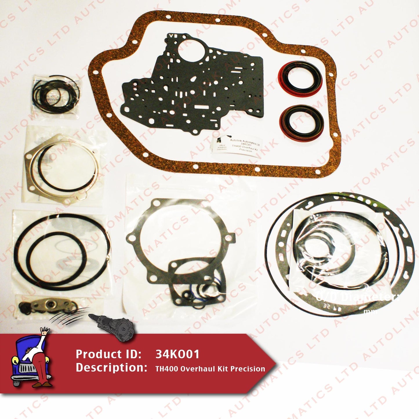 TH400 Overhaul Kit Precision