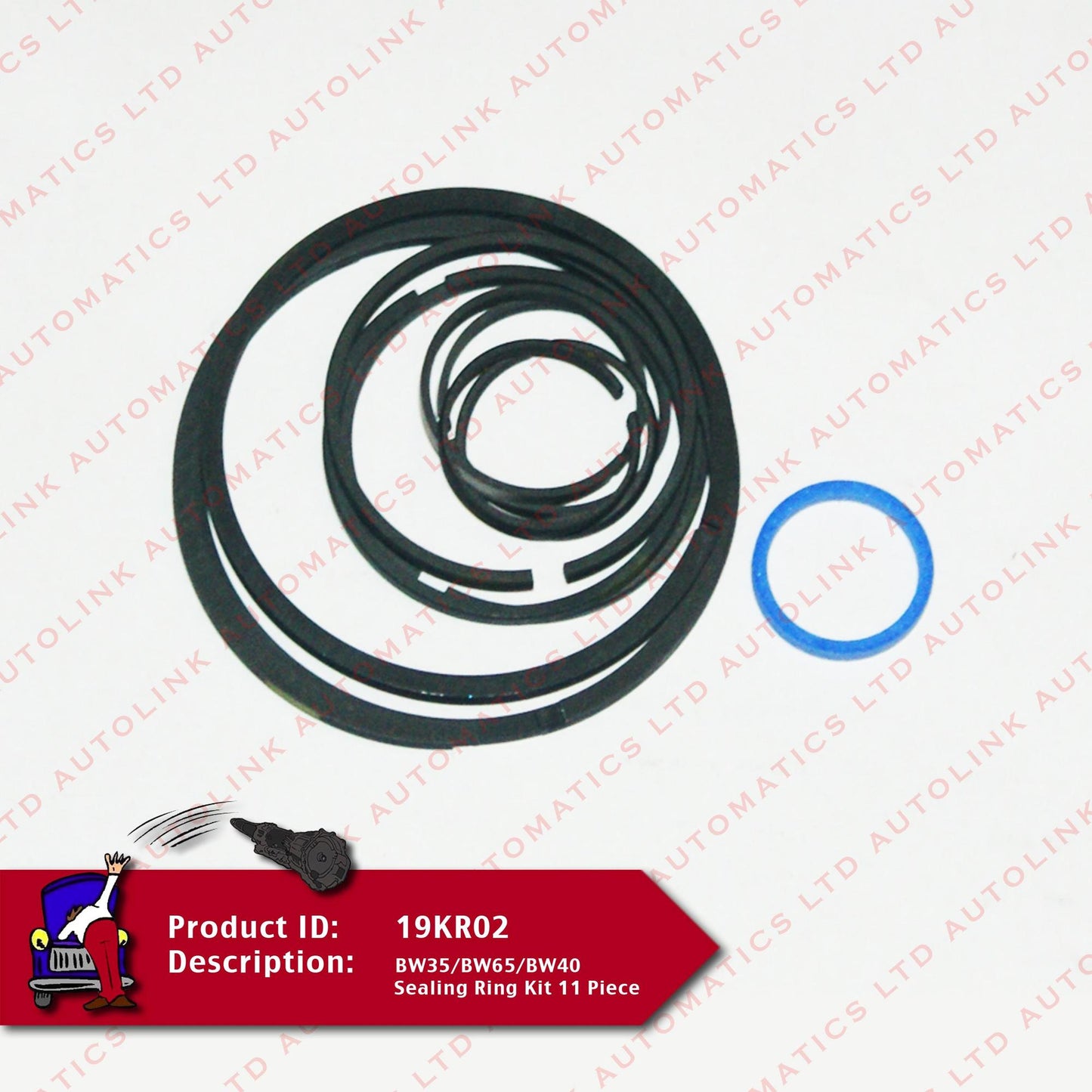 BW35/BW65/BW40 Sealing Ring Kit 11 Piece