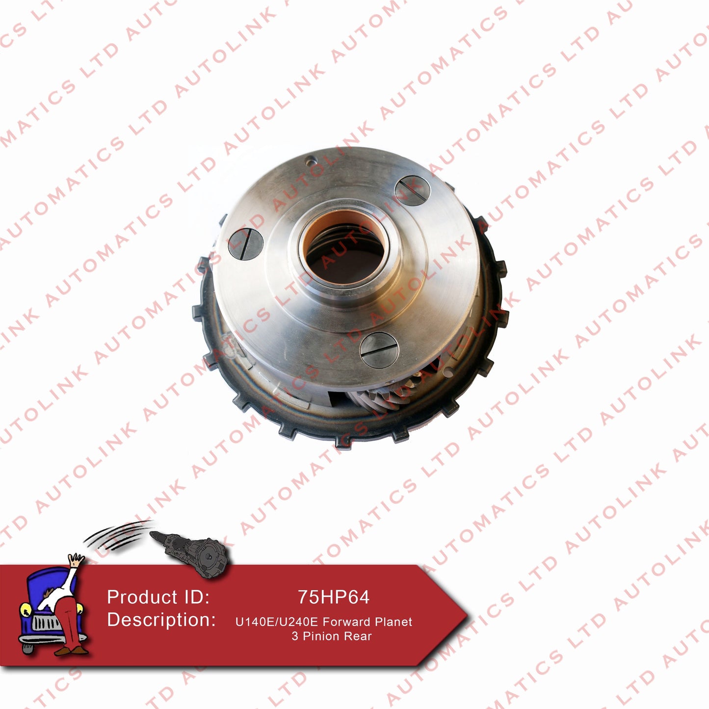 U140E/U240E Forward Planet 3 Pinion (Rear)