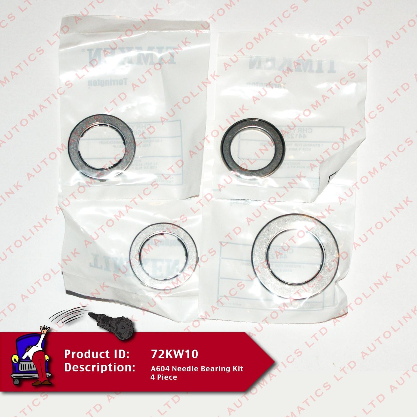 A604 Needle Bearing Kit 4 Piece
