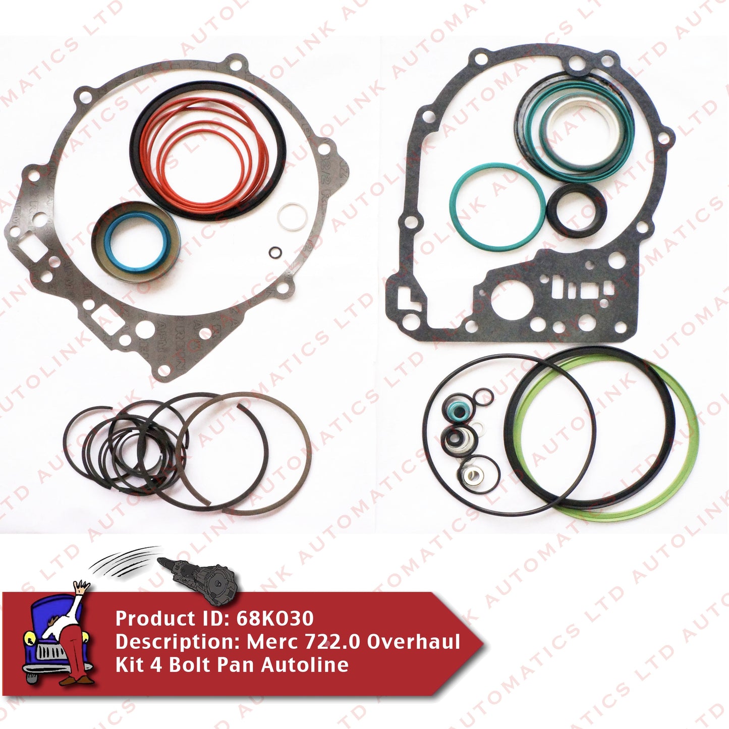 Merc 722.0 Overhaul Kit 4 Bolt Pan Autoline