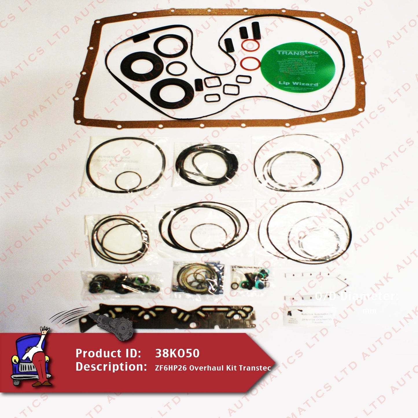 ZF6HP26 Overhaul Kit Transtec