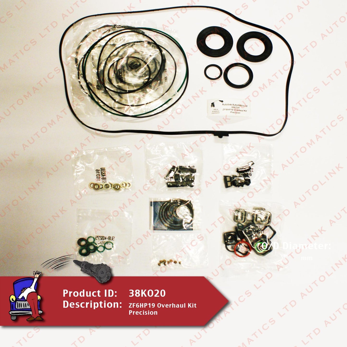 ZF6HP19 Overhaul Kit Precision