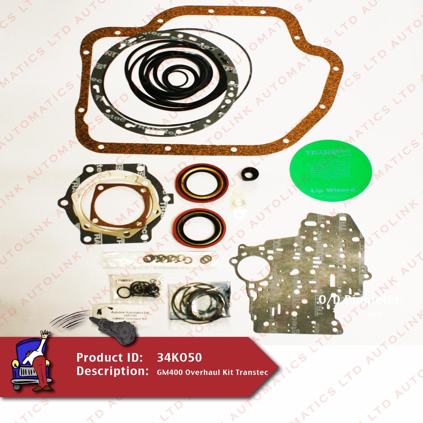 GM400 Overhaul Kit Transtec