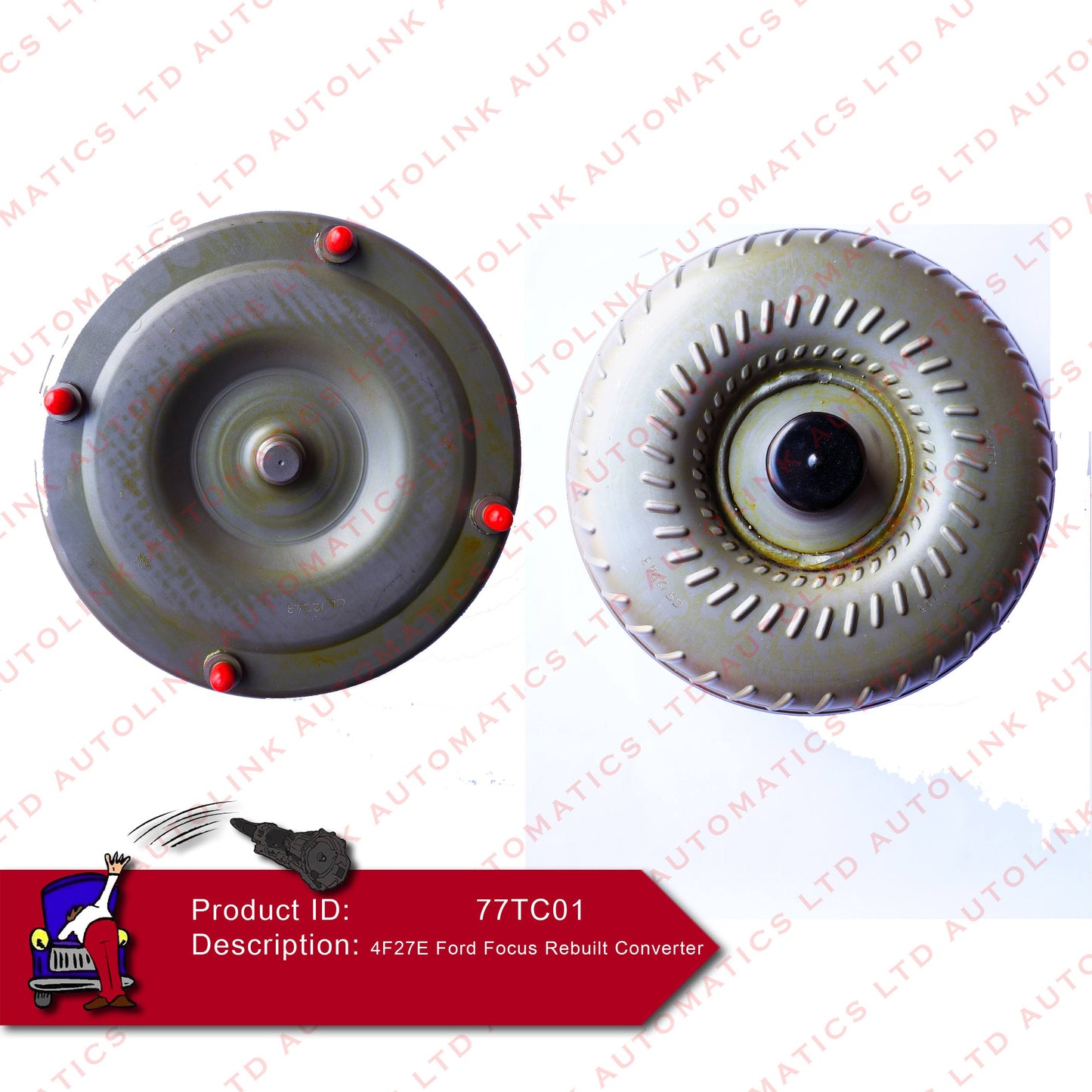 4F27E Ford Focus Rebuilt Converter