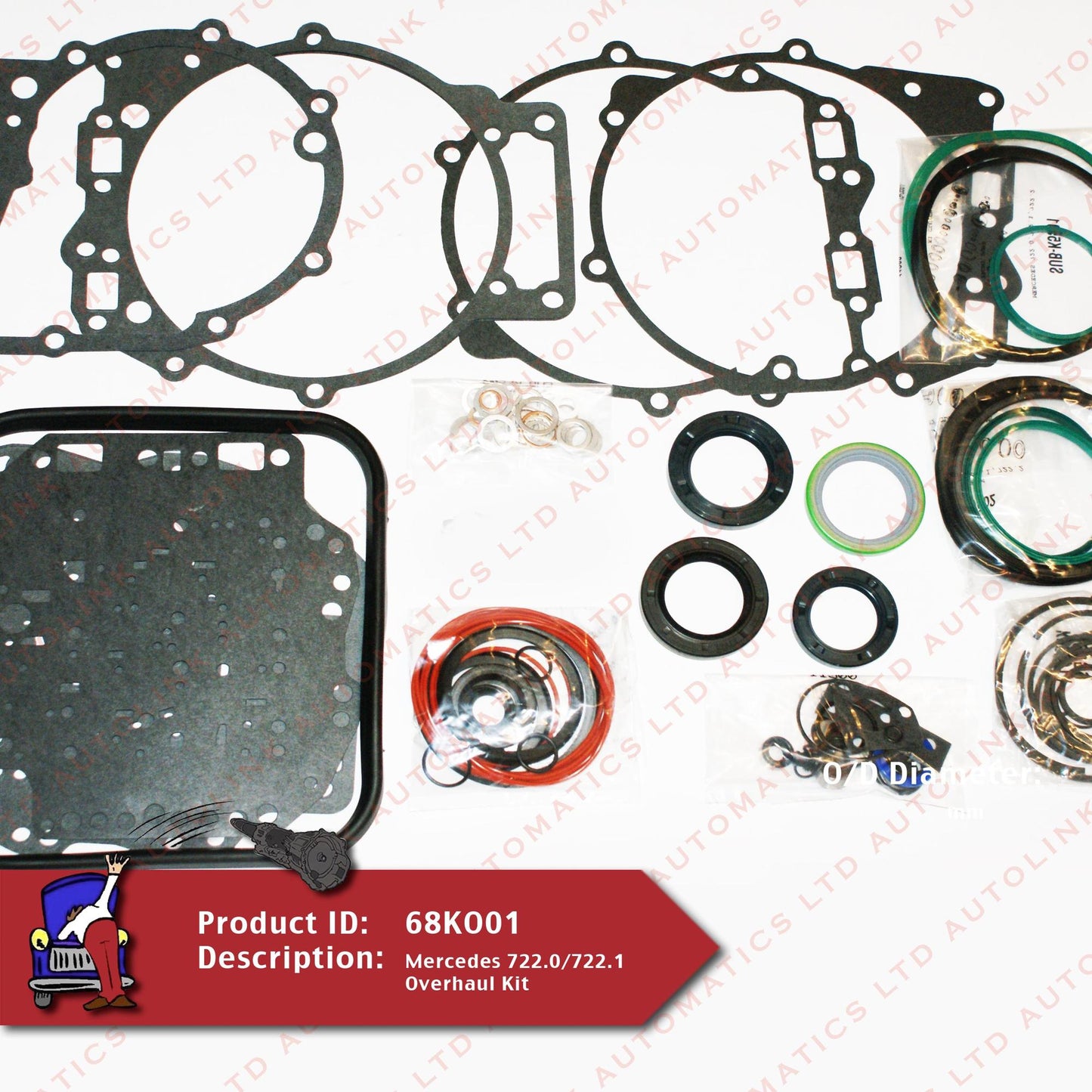 Mercedes 722.0/722.1 Overhaul Kit