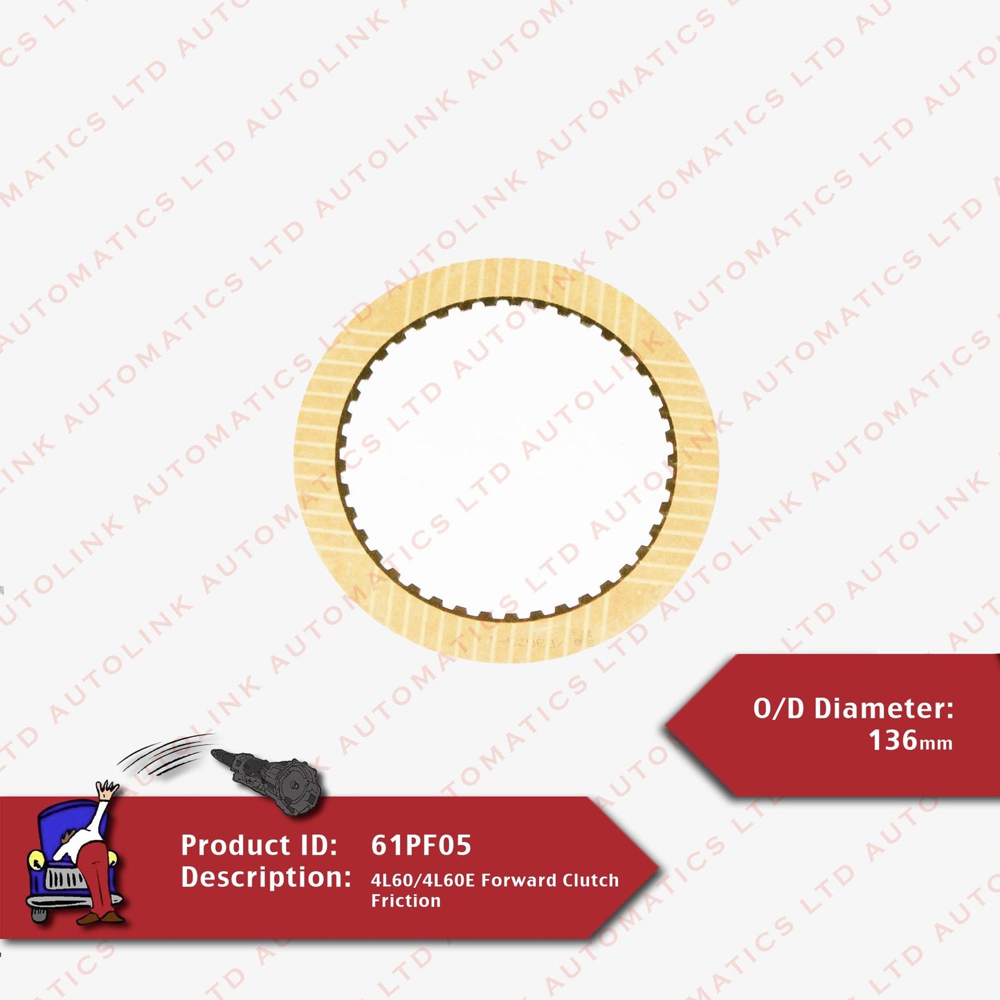 4L60/4L60E Forward Clutch Friction