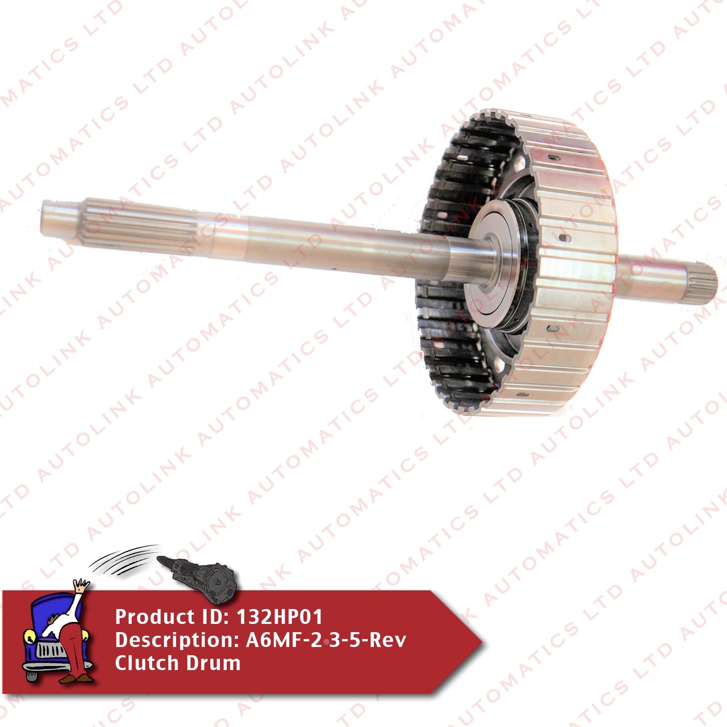 A6MF-2 3-5-Rev Clutch Drum