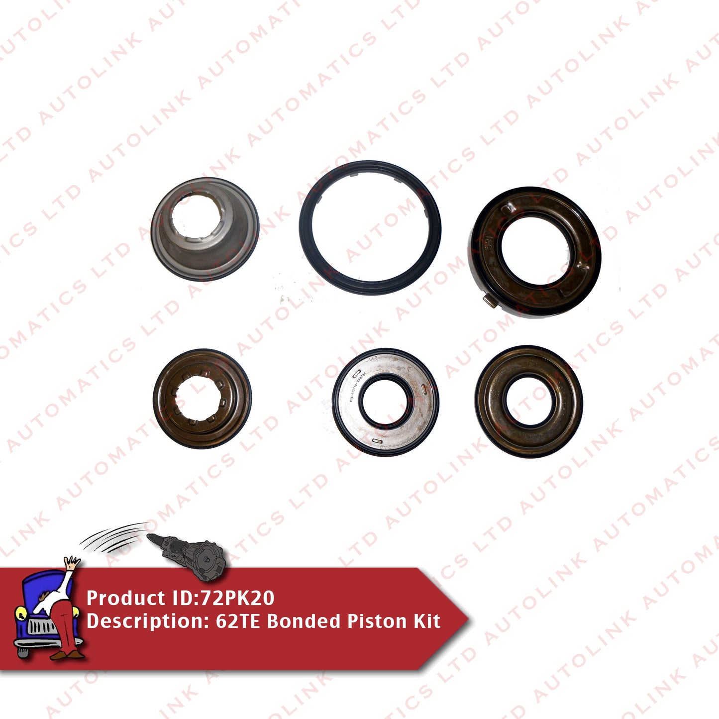 62TE Bonded Piston Kit