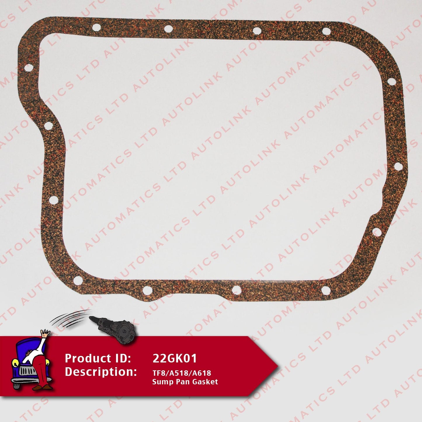 TF8/A518/A618 Sump Pan Gasket