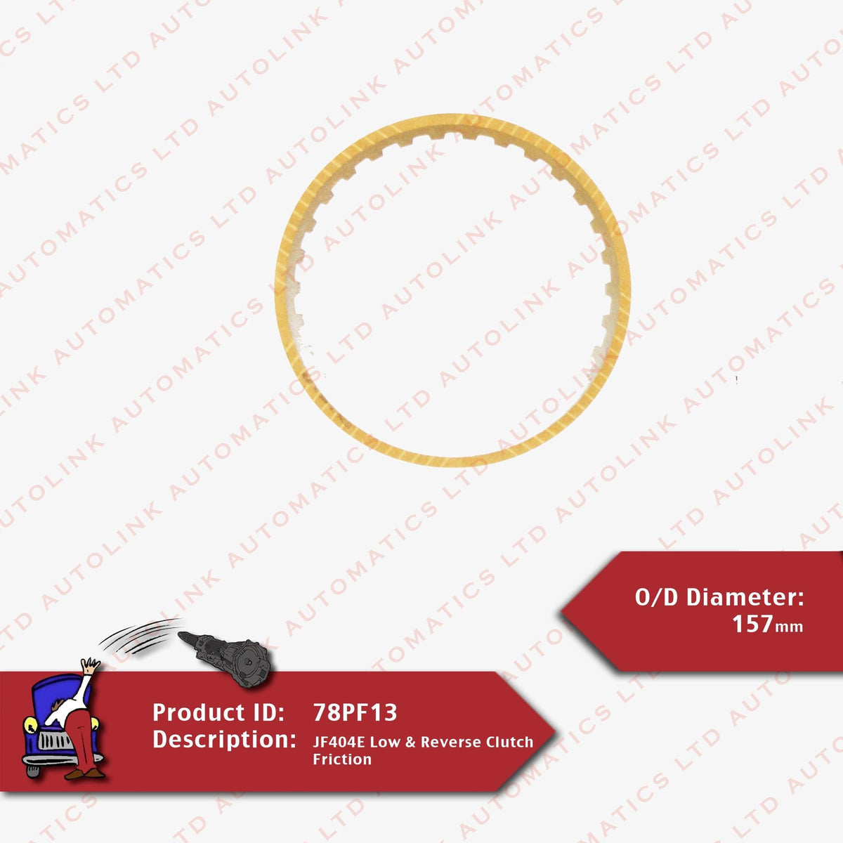 JF404E Low & Reverse Clutch Friction