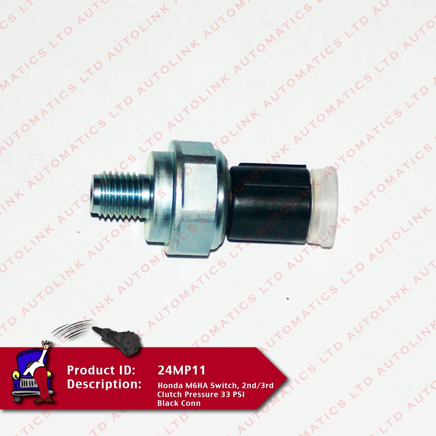 Honda M6HA Switch, 2nd/3rd Clutch Pressure 33 PSI Black Conn