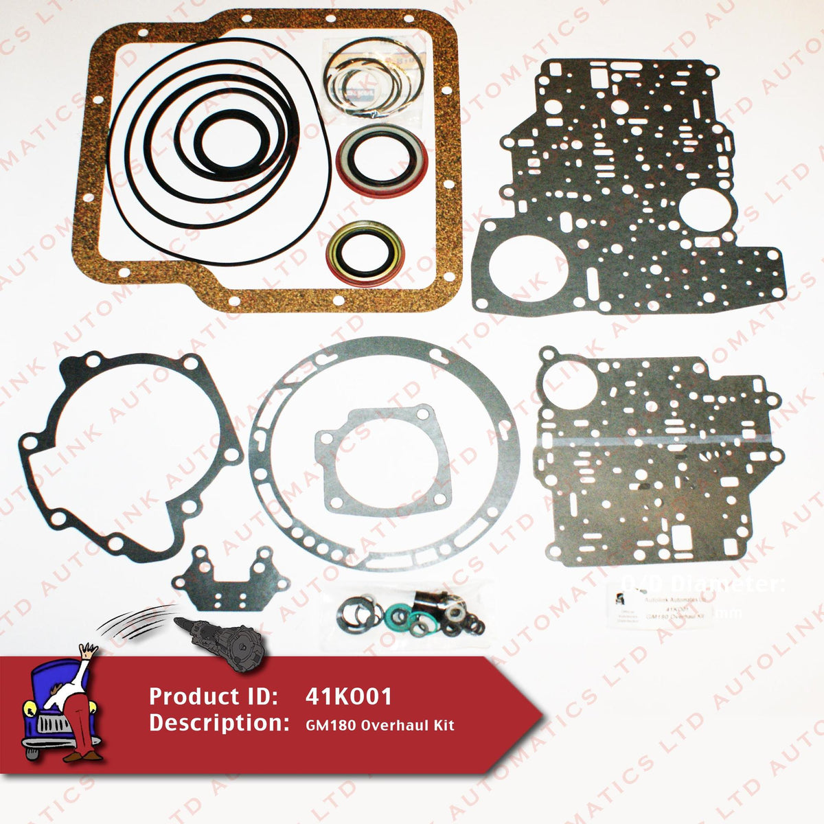 GM180 Overhaul Kit