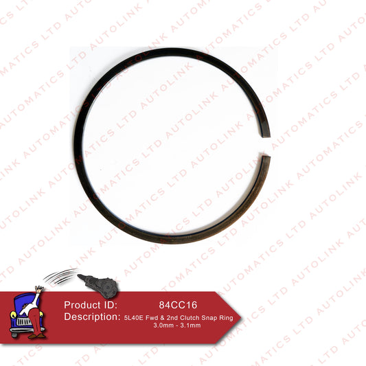 5L40E Fwd & 2nd Clutch Snap Ring 3.0mm - 3.1mm
