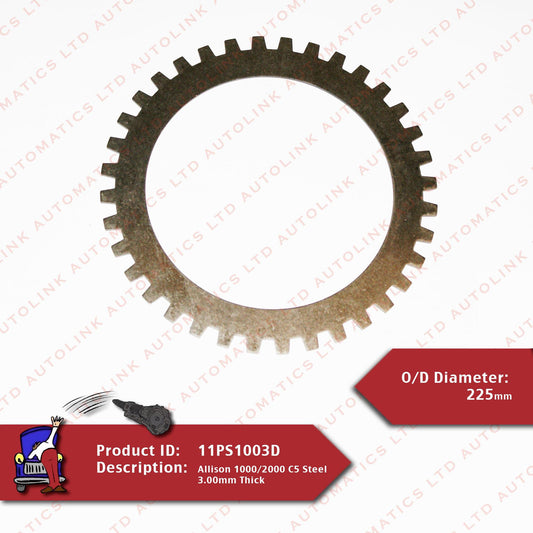 Allison 1000/2000 C5 Steel 3.00mm Thick