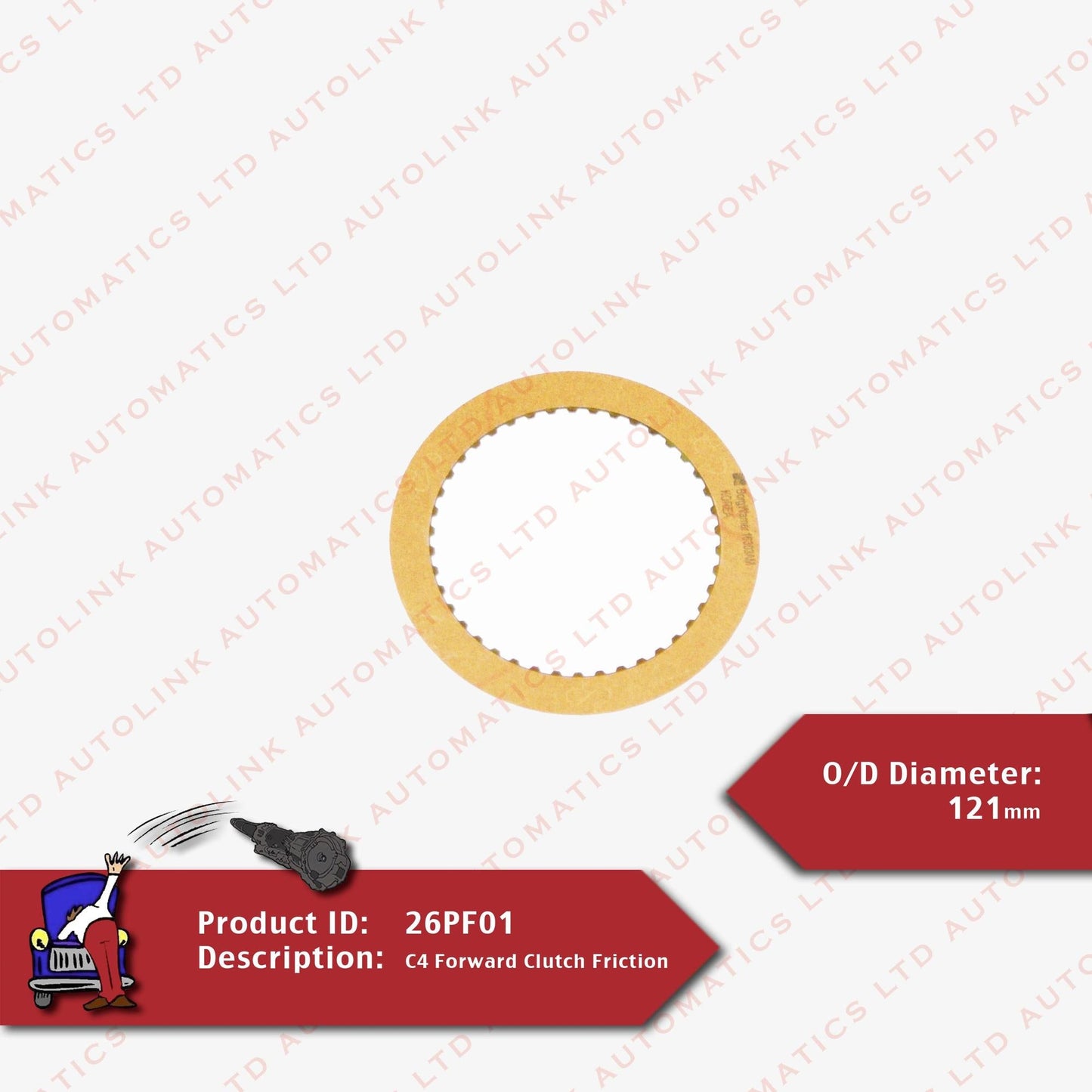C4 Forward Clutch Friction