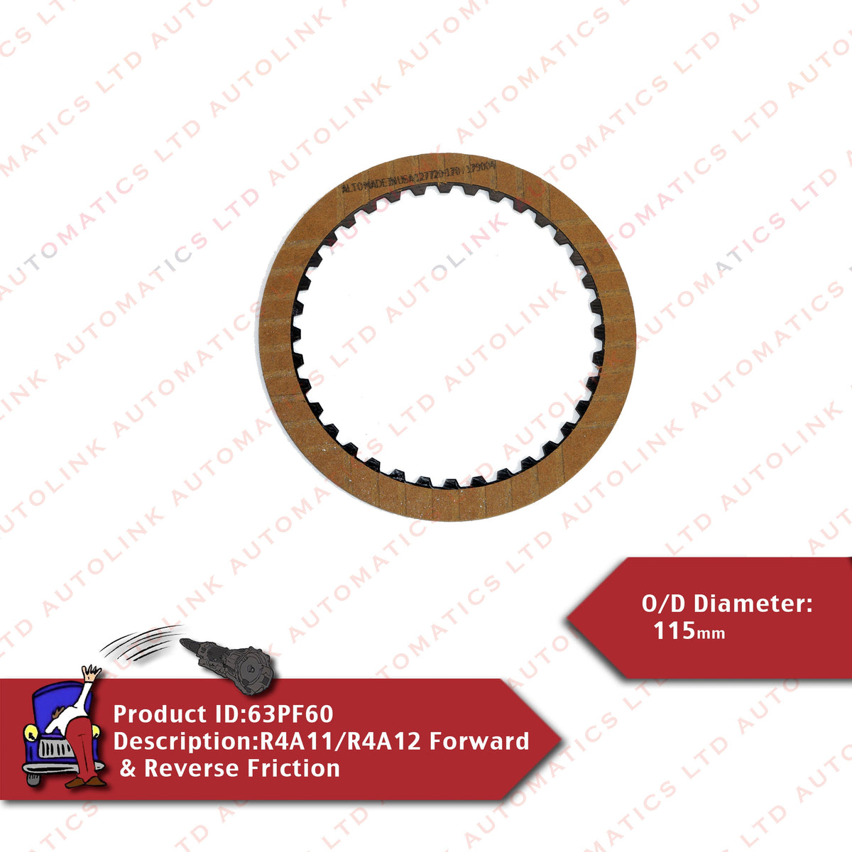 R4A11/R4A12 Forward & Reverse Friction