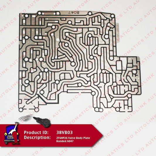 ZF6HP26 Valve Body Plate Bonded A047