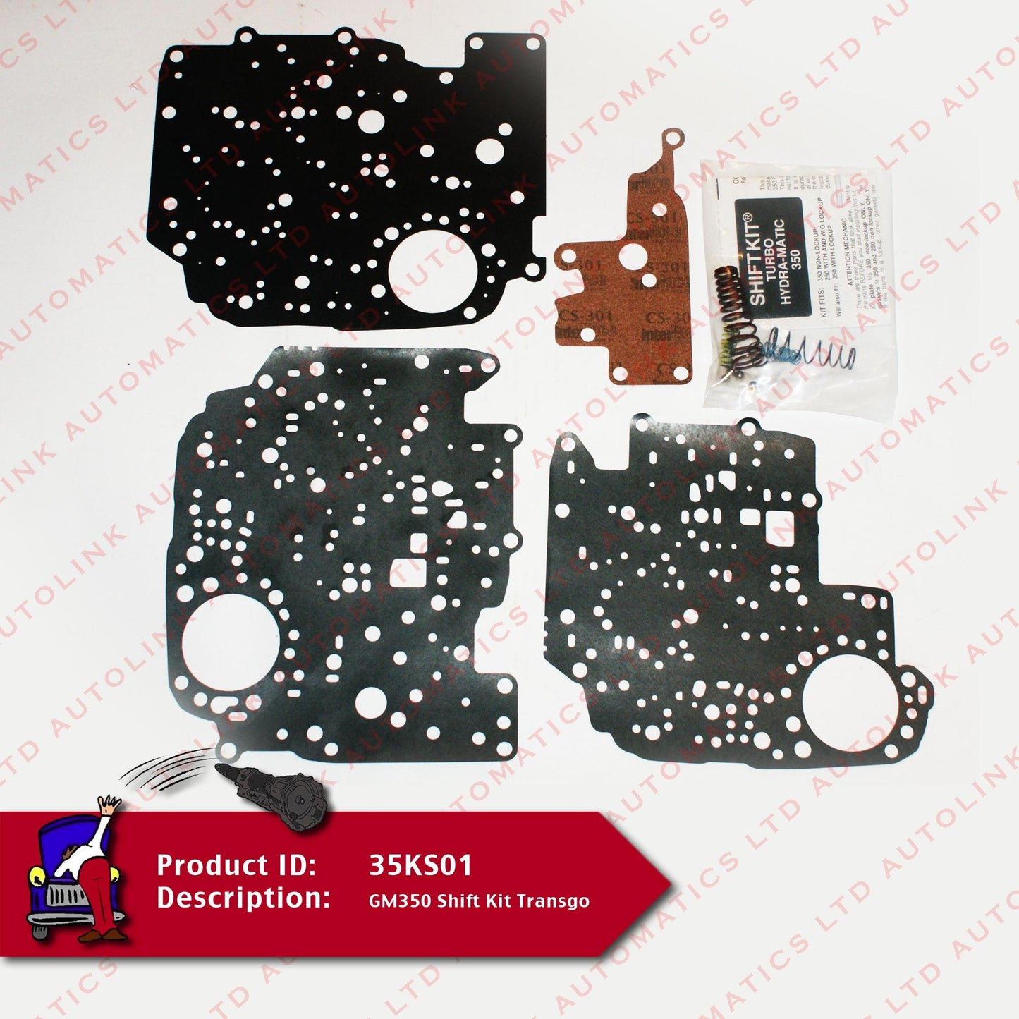 GM350 Shift Kit Transgo