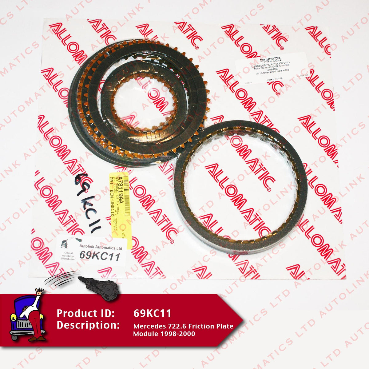 Mercedes 722.6 Friction Plate Module 1998-2000