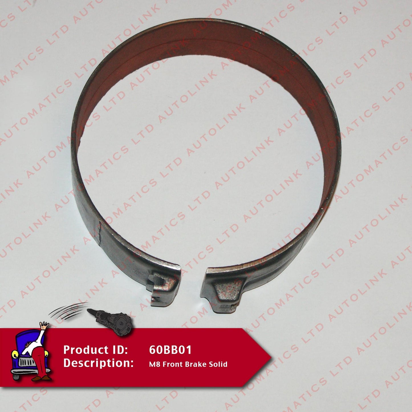 M8 Front Brake Band Solid