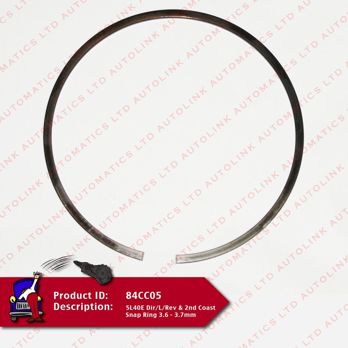 5L40E Dir/L/Rev & 2nd Coast Snap Ring 3.6 - 3.7mm