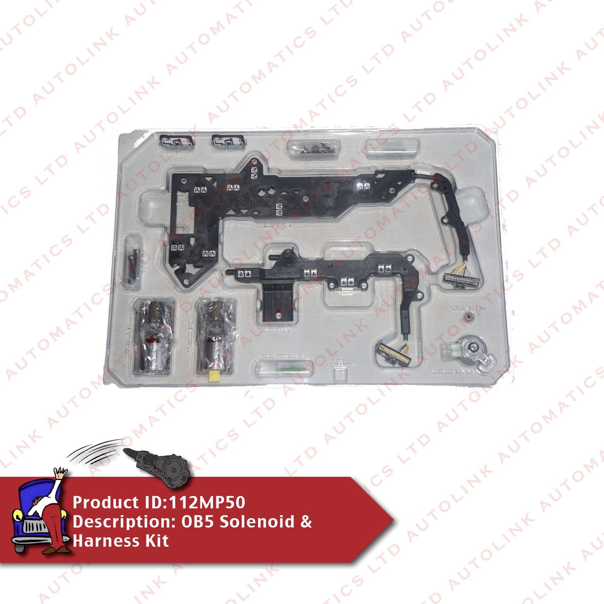 DL501 0B5 Solenoid & Harness Kit  0B5 398 048 D