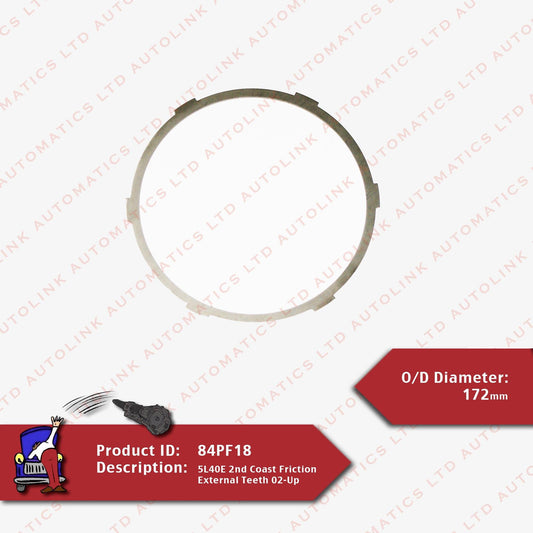 5L40E 2nd Coast Friction External Teeth 02-Up