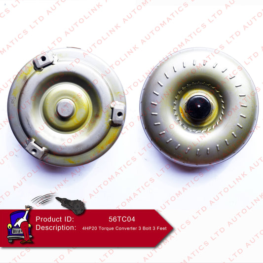 4HP20 Torque Converter 3 Bolt 3 Feet
