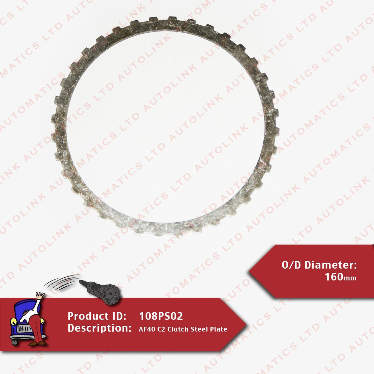 AF40 C2 Clutch Steel Plate