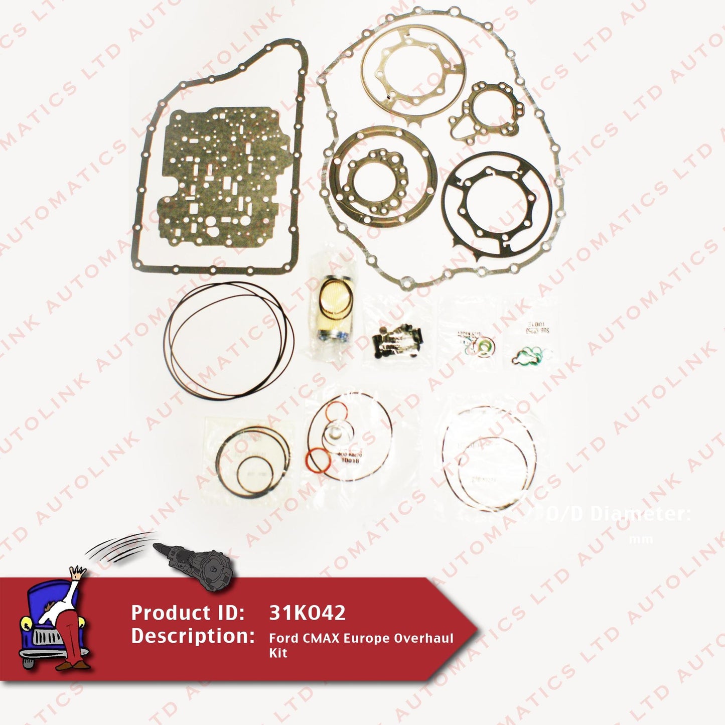 Ford CMAX Europe Overhaul Kit
