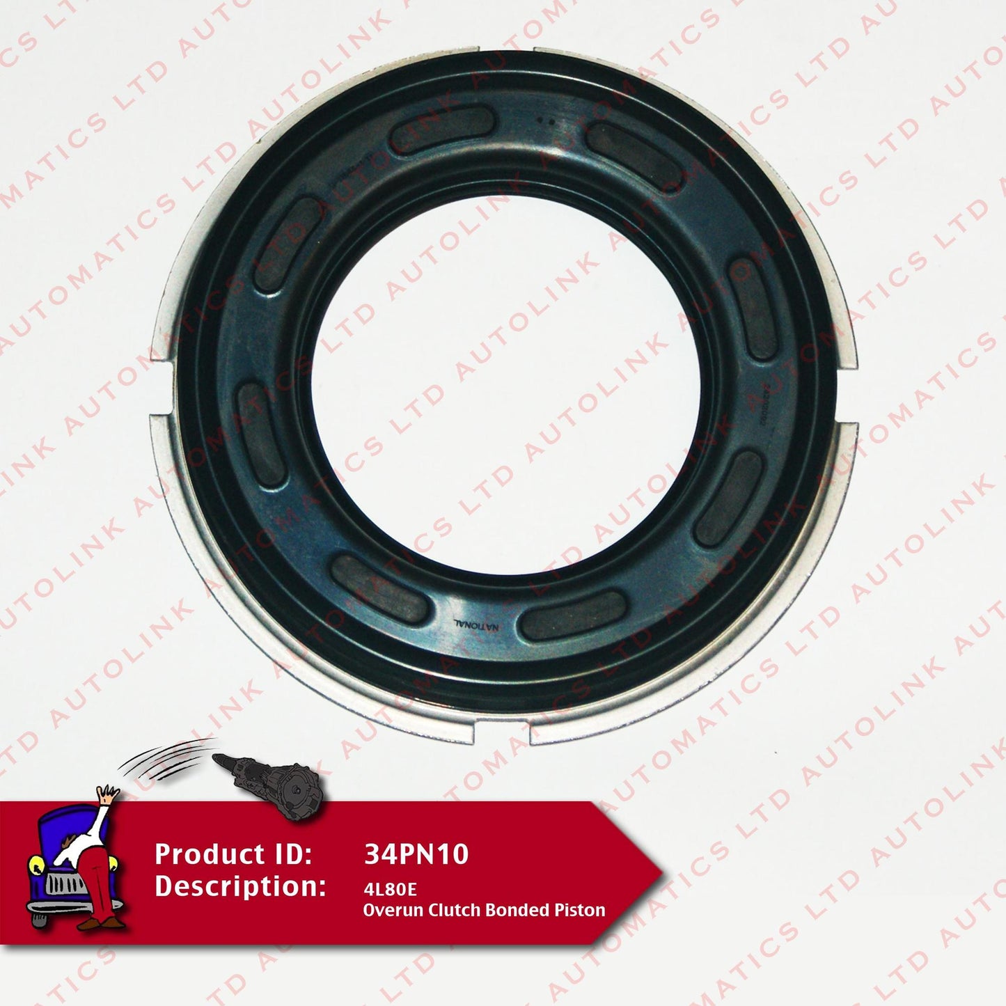 4L80E Overun Clutch Bonded Piston