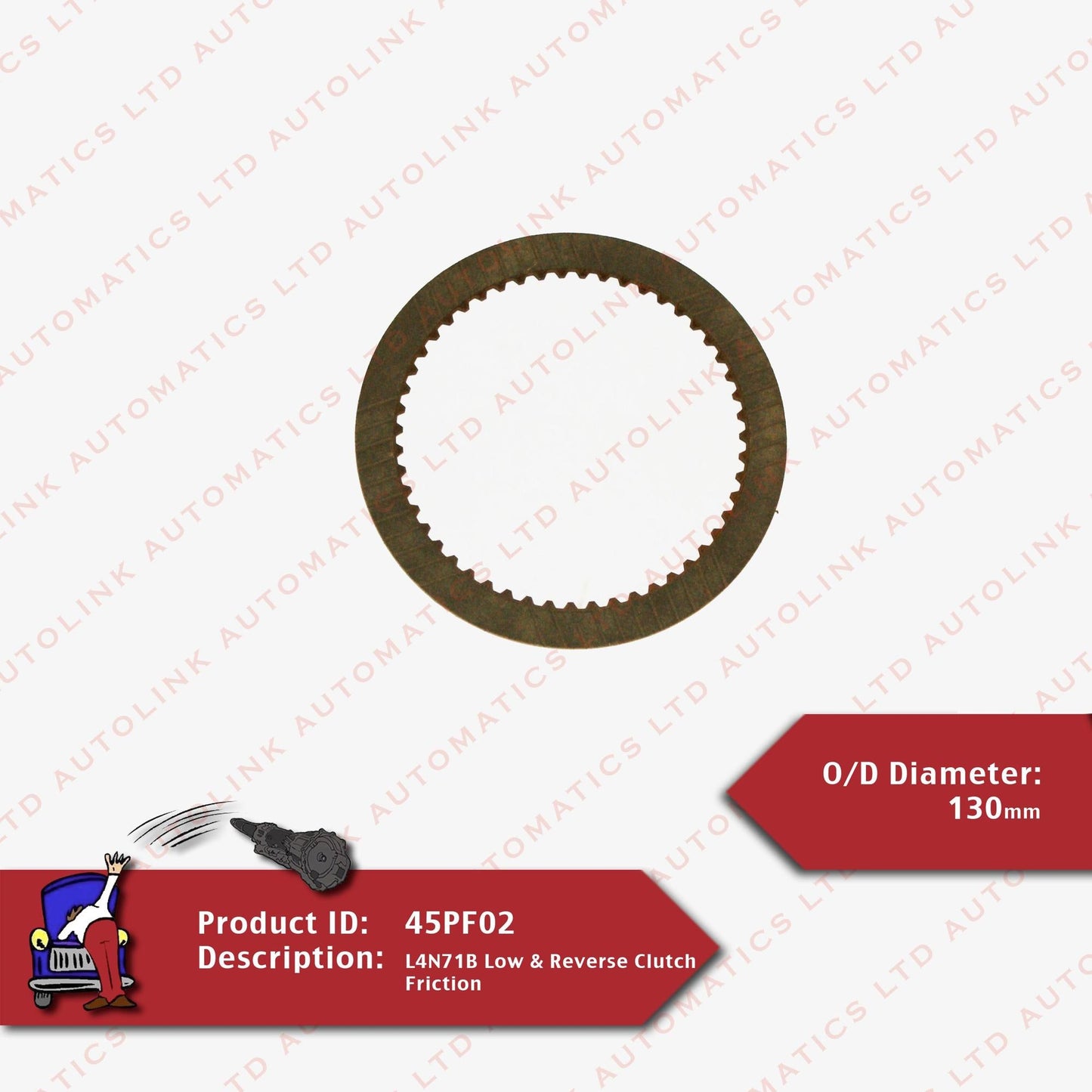 L4N71B Low & Reverse Clutch Friction