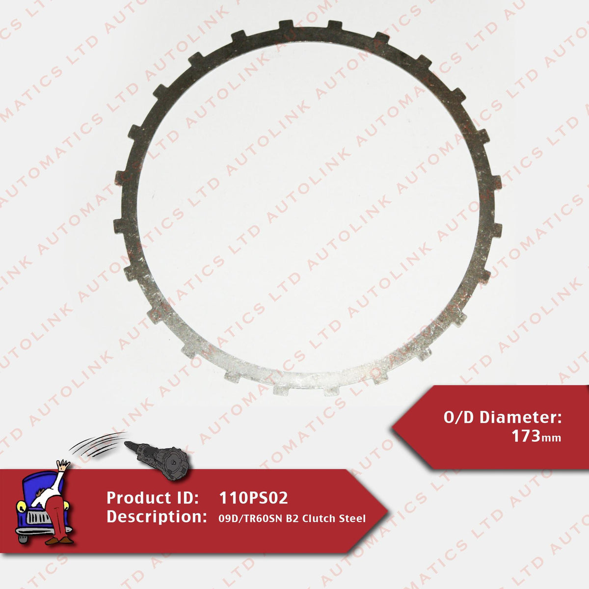 09D/TR60SN B2 Clutch Steel