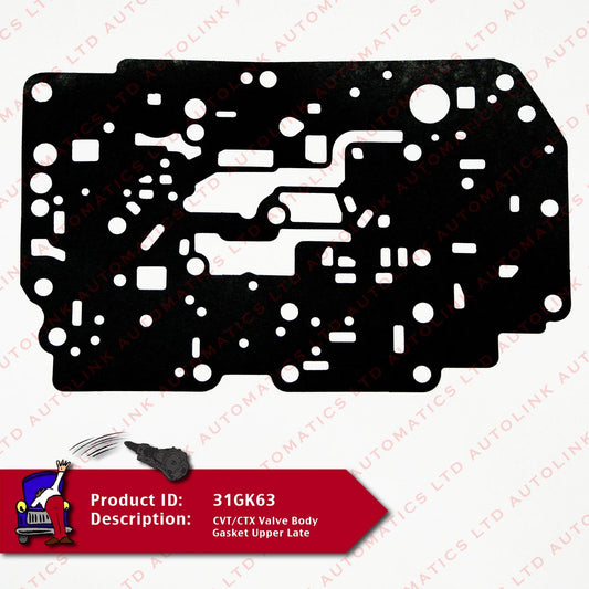 CVT/CTX Valve Body Gasket Upper Late