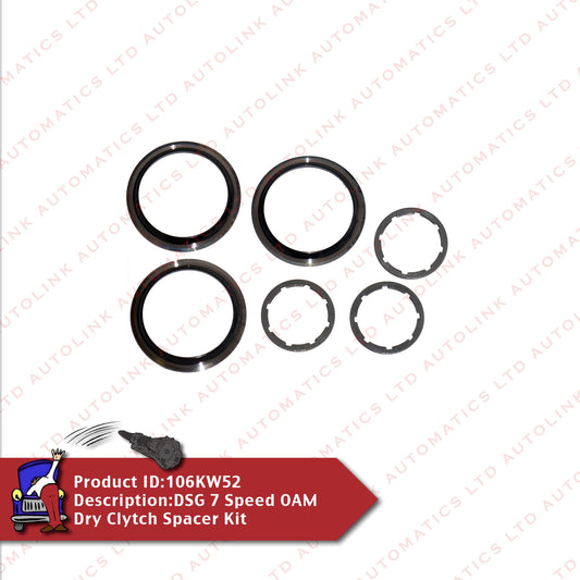 DQ200 0AM Dry Clutch Spacer Kit
