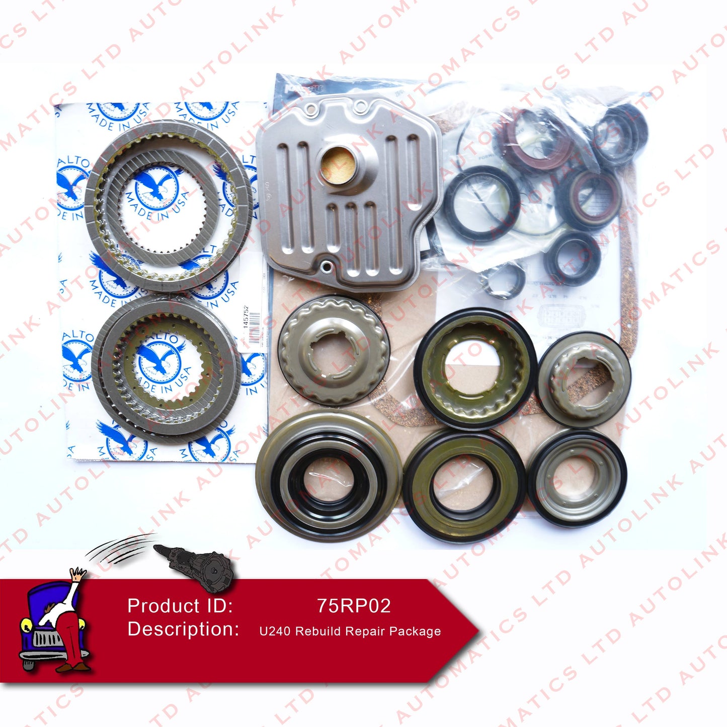 U240 Rebuild Repair Package