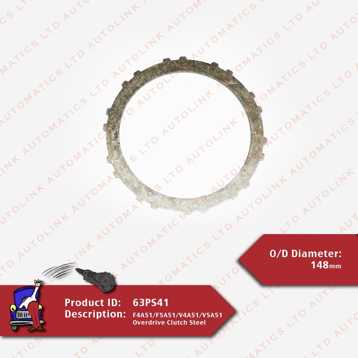 F4A51/F5A51/V4A51/V5A51 Overdrive Clutch Steel