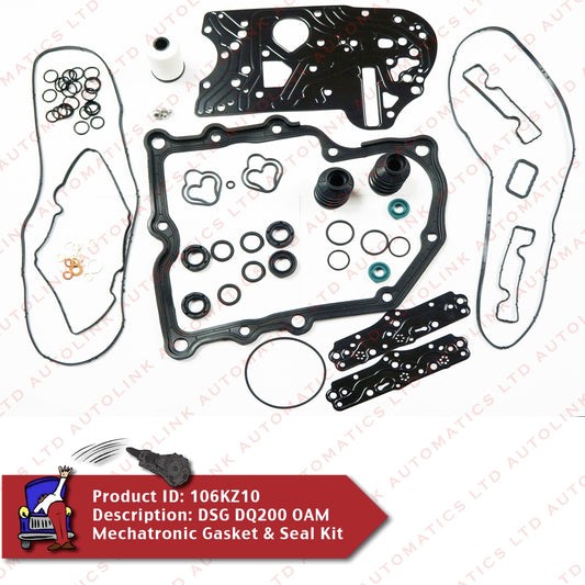 DQ200 0AM Mechatronic Gasket & Seal Kit WITH FILTER