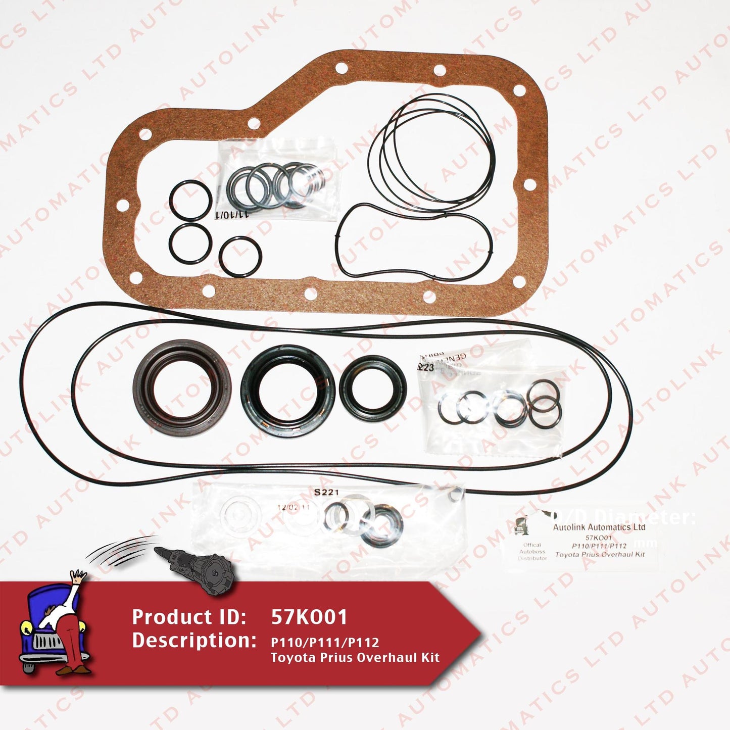 P110/P111/P112 Toyota Prius Overhaul Kit