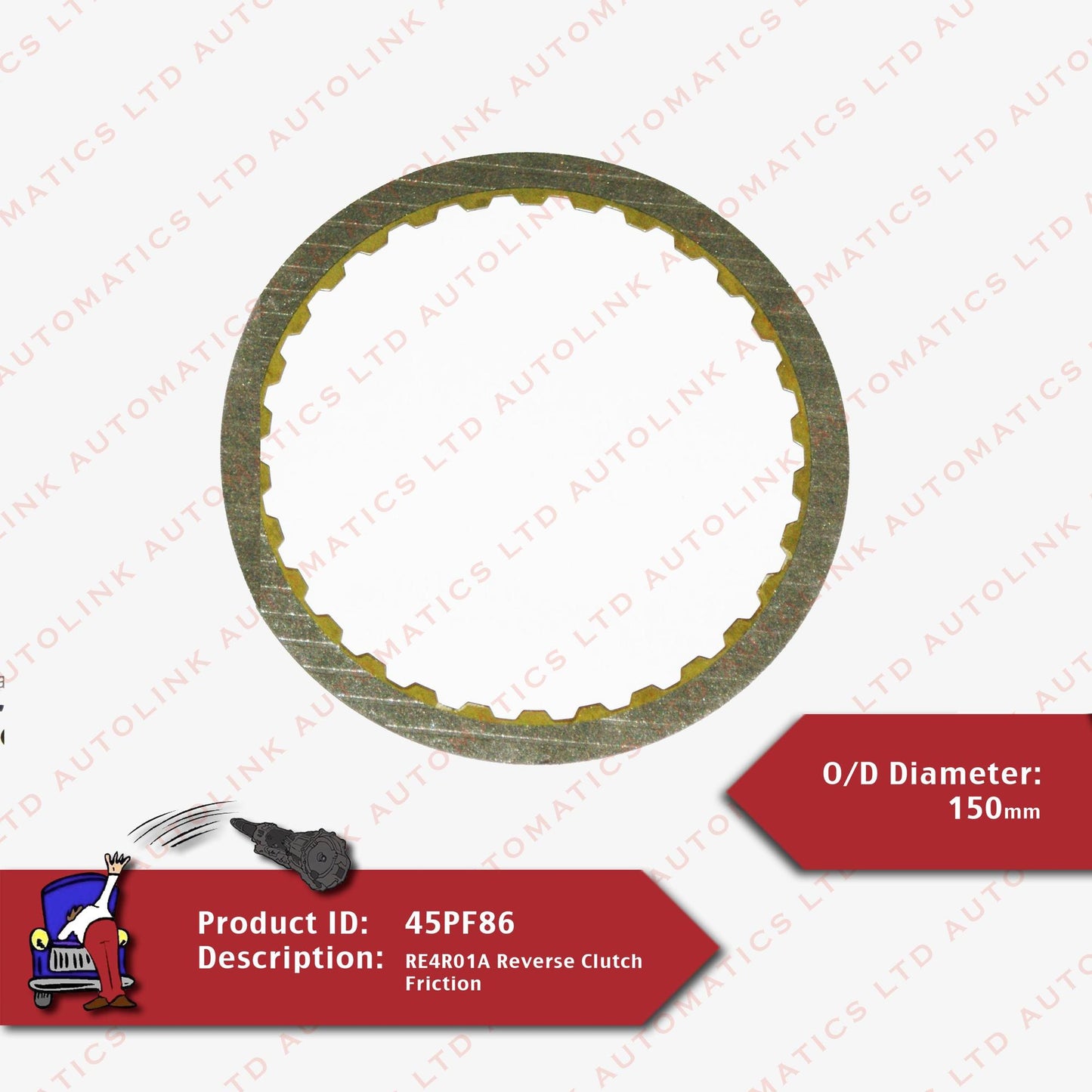 RE4R01A Reverse Clutch Friction