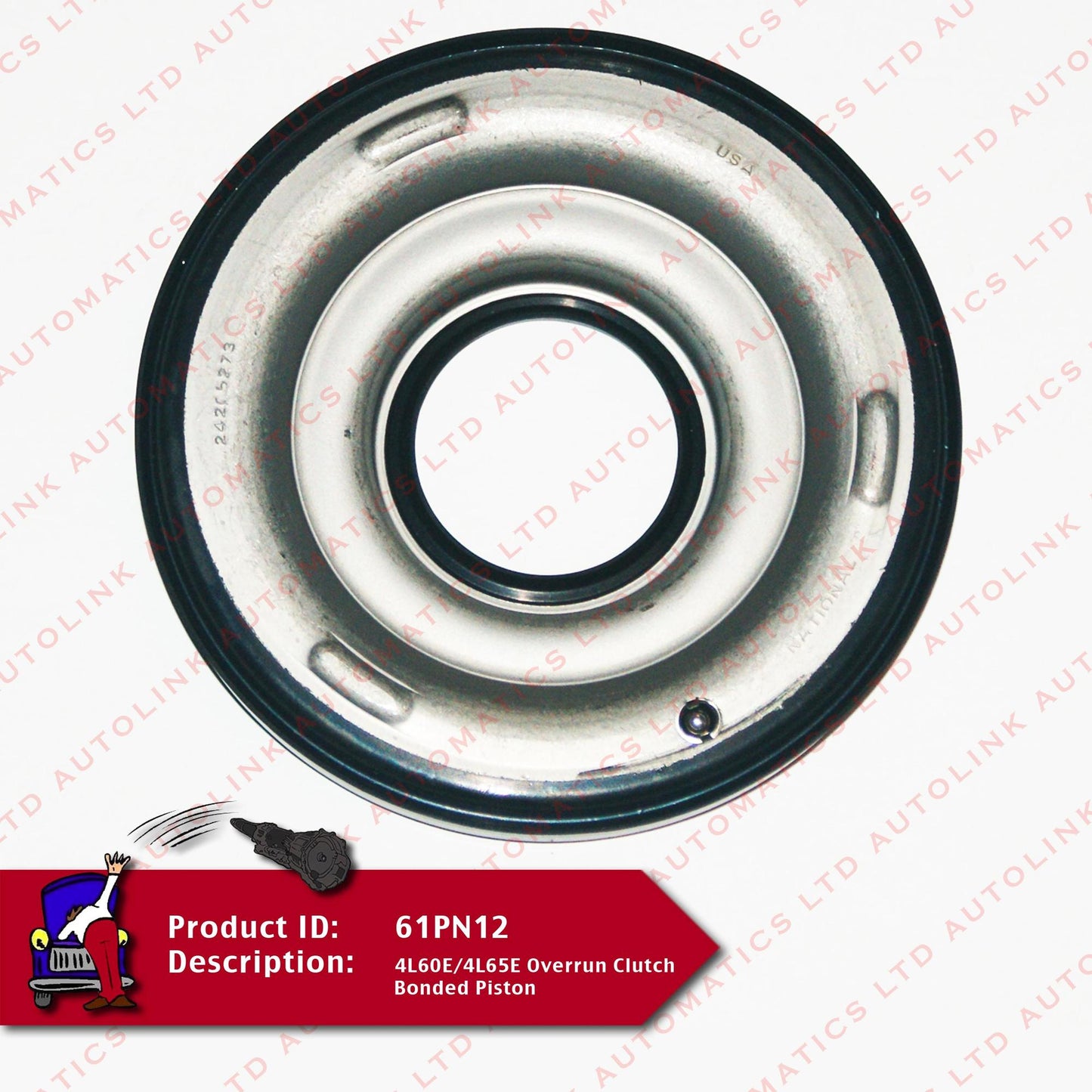4L60E/4L65E Overrun Clutch Bonded Piston