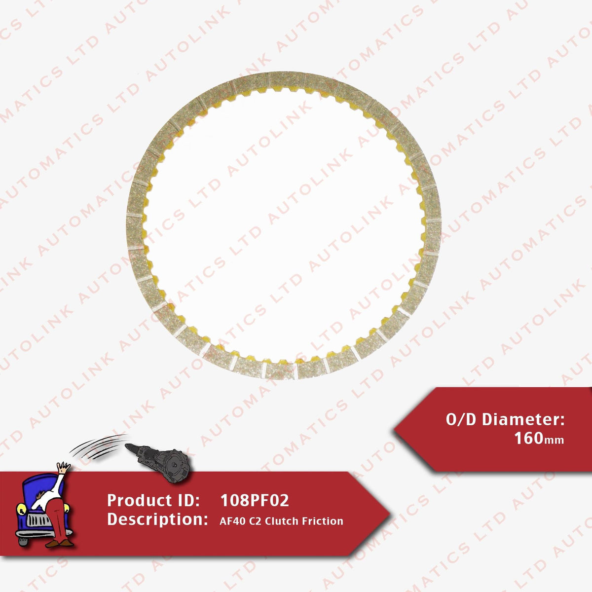 AF40 C2 Clutch Friction