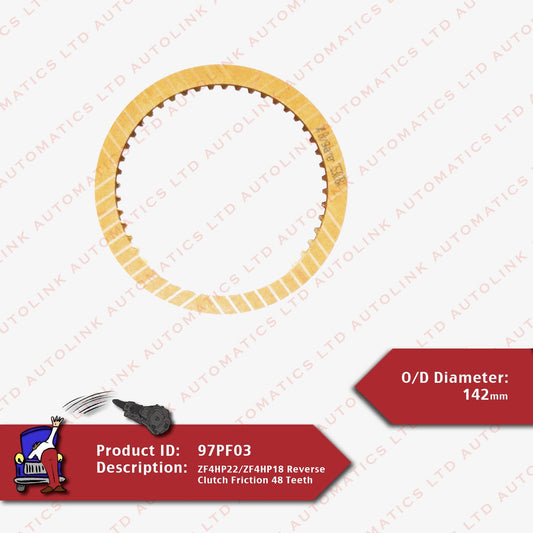 ZF4HP22/ZF4HP18 Reverse Clutch Friction 48 Teeth