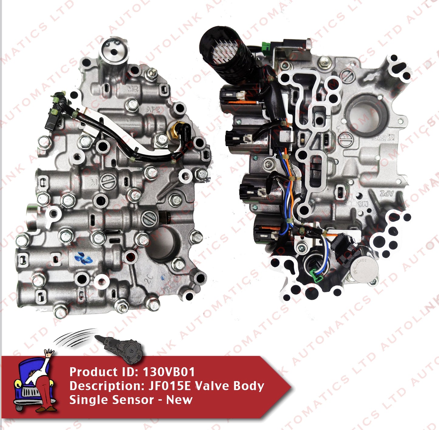 JF015E Valve Body Single Sensor - New Start/Stop