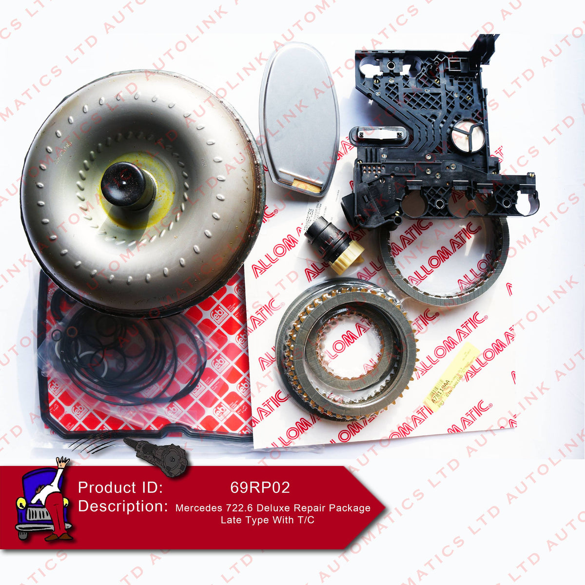 Mercedes 722.6 Deluxe Repair Package Late Type With T/C