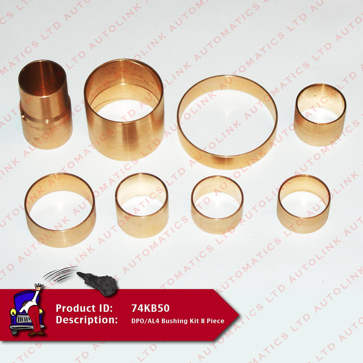 DPO/AL4 Bushing Kit 8 Piece
